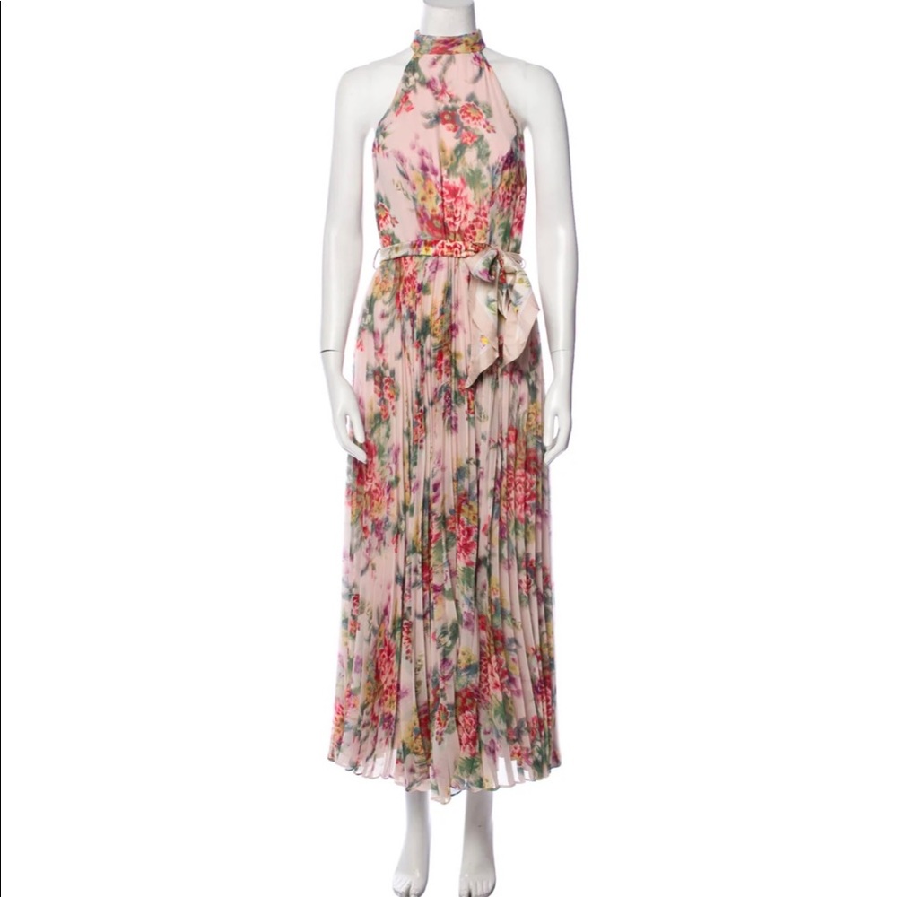 Zimmermann wavelength Sunray picnic dress size 1 - BNWT - in pink Scarlet floral